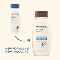 Thumbnail for Image 3 of Aveeno Skin Relief Body Wash, Coconut Scent, 12 fl. oz
