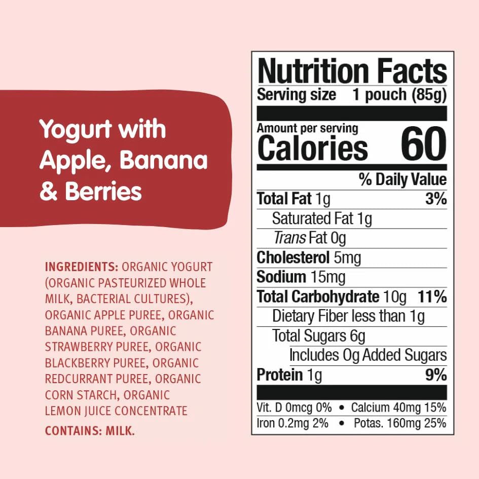 Image 3 of Holle YOGURT (Apple Banana Berries)