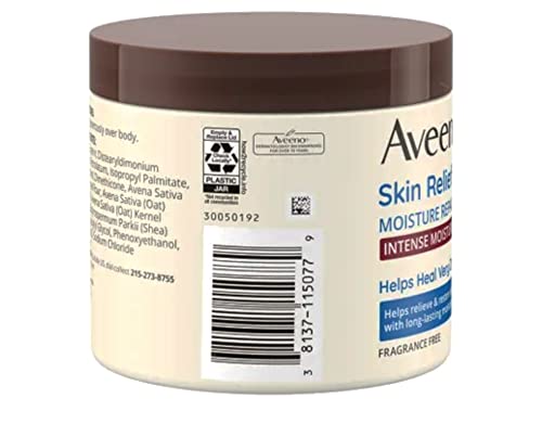 Image 4 of Aveeno Skin Relief Intense Moisture Repair Cream, 11 oz (Pack of 3)