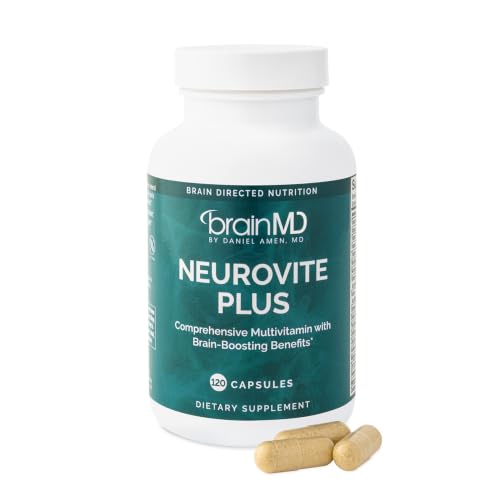 Image 1 of 120 Count (Pack of 1) for the product BrainMD Dr Amen NeuroVite Plus - 120 Capsules - Multivitamin & Mineral Supplement