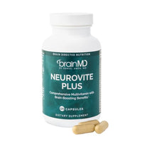 Thumbnail for Image 1 of 120 Count (Pack of 1) for the product BrainMD Dr Amen NeuroVite Plus - 120 Capsules - Multivitamin & Mineral Supplement