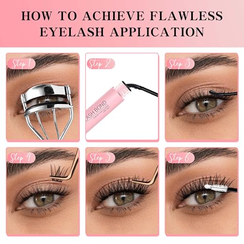 Image 5 of VEYESBEAUTY Lash Bond and Seal Waterproof 2 in 1 Cluster Lash Glue Black