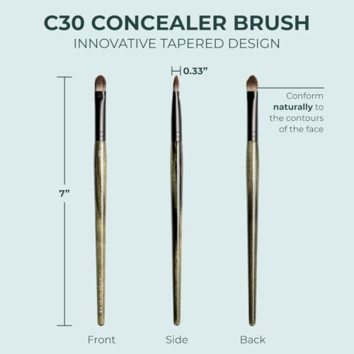 Image 3 of Rose and Ben Beauty C30 Detail Concealer Brush