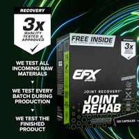 Thumbnail for Image 4 of EFX Sports Joint Rehab Recovery Kit | 120 Capsules + 2 oz Cream