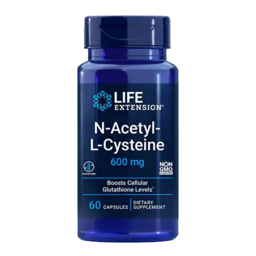 Life Extension N-Acetyl-L-Cysteine 600 mg 60 Vcaps