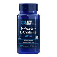 Thumbnail for Life Extension N-Acetyl-L-Cysteine 600 mg 60 Vcaps