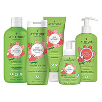 Thumbnail for Image 5 of ATTITUDE Foaming Hand Soap for Kids, Plant and Mineral-Based Ingredients, Vegan and Cruelty-free Personal Care Products, Watermelon & Coco, 10 Fl Oz (Pack of 2)