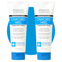 Thumbnail for Image 1 of Cracked Heel Foot Cream / 1 Count (Pack of 2) for the product Advanced Clinicals Cracked Heel Foot Cream Moisturizer 2-Pack