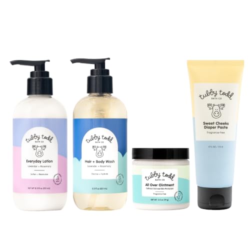 Image 1 of Default Title for the product TUBBY TODD Baby Bath and Skincare Kit