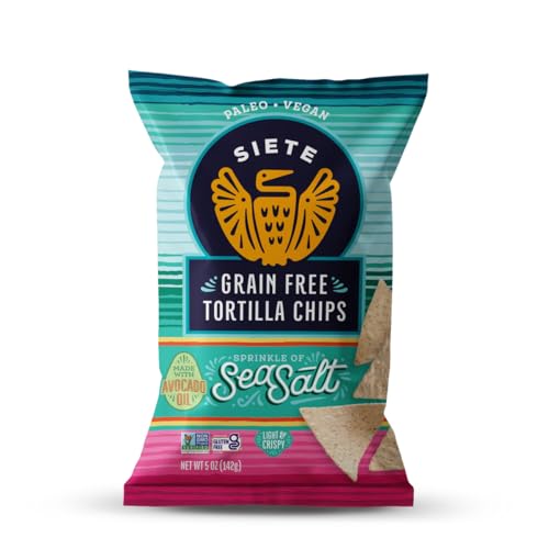 Image 7 of Sea Salt / 5 Ounce (Pack of 12) for the product Siete Tortilla Chips