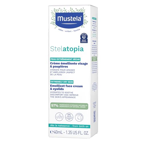 Image 2 of Mustela Stelatopia Eczema-Prone Skin Emollient Baby Face Cream - 1.35 Fl Oz (Pack of 1)