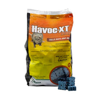 Thumbnail for Neogen RODENTICIDE Havoc XT Rat Bait Block Pouch, 8-Pound (00595), blue