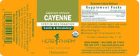 Thumbnail for Herb Pharm Certified Organic Cayenne Extract for Cardiovascular and Circulatory Support - 1 Ounce