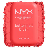 Thumbnail for NYX PROFESSIONAL MAKEUP Buttermelt Powder Blush, Fade and Transfer-Resistant Blush, Up to 12HR Make Up Wear, Vegan Formula - Had Butta