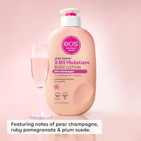 Thumbnail for eos Shea Better Body Lotion Pink Champagne, 24-Hour Moisture Skin Care, Lightweight & Non-Greasy, Natural Shea, Vegan, 16 fl oz