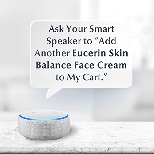 Eucerin Skin Balance Day Cream, Sensitive Skin Face Moisturizer Enriched with Tri-Balance Complex, 1.7 Oz Bottle