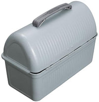 Thumbnail for STANLEY Classic Lunch Box 10 qt | Vintage Metal Lunchbox | Durable Meal Container with Handle and Latch | Stores Food, Drinks, Thermos, Water Bottle | Hammertone Silver