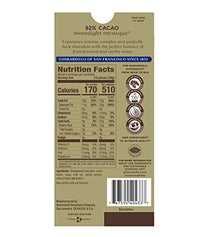 Thumbnail for GHIRARDELLI INTENSE DARK 92% Cacao Chocolate Bars, 3.17 oz Bar (Pack of 12) – Premium Extra Dark Chocolate for Gifting & Sharing