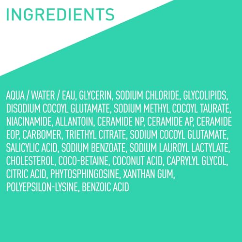 CeraVe Balancing Air Foam Face Wash, Foaming Facial Cleanser For Combination Skin, 8HR Oil Control + 24HR Hydration, Fragrance-Free & Non-Comedogenic, With Glycolysine™ & 3 Essential Ceramides, 8oz