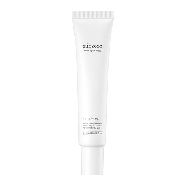 mixsoon Bean Eye cream - Nourishing and Firming for Dark Circles, Puffiness, Fermented Bean and Peptide Complex Niacinamide 20ml / 0.67 fl.oz. Korean Glass Skin Care