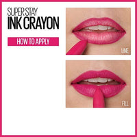 Thumbnail for Maybelline Super Stay Ink Crayon Lipstick Makeup, Precision Tip Matte Lip Crayon with Built-in Sharpener, Longwear Up To 8Hrs, Trust Your Gut, Mauve Nude Pink, 1 Count