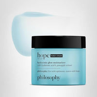 Thumbnail for philosophy hope in a jar glow water cream face moisturizer - with hyaluronic acid & pineapple extract provides 72-hour hydration & primes skin for makeup 2 fl oz