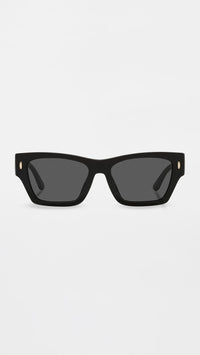 Thumbnail for Tory Burch Women's Miller Rectangle Sunglasses, Black, 52mm