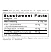 Thumbnail for Country Life Vitamin C Buffered with Bioflavonoids, 500mg, 250 Tablets, Certified Gluten Free, Certified Vegan