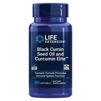 Thumbnail for Life Extension Black Cum in Seed Oil & Curcumin Elite Turmeric Extract 60 soft gels