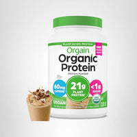 Thumbnail for Orgain Organic Vegan Protein Powder, Iced Coffee - 21g Plant Protein, 60mg of Caffeine, Low Net Carb, No Lactose Ingredients, No Added Sugar, Non-GMO, For Shakes & Smoothies, 2.03 lb