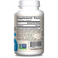 Thumbnail for Jarrow Formulas® Regular Strength Theanine 100 mg, Dietary Supplement, 60 Capsules, 60 Day Supply