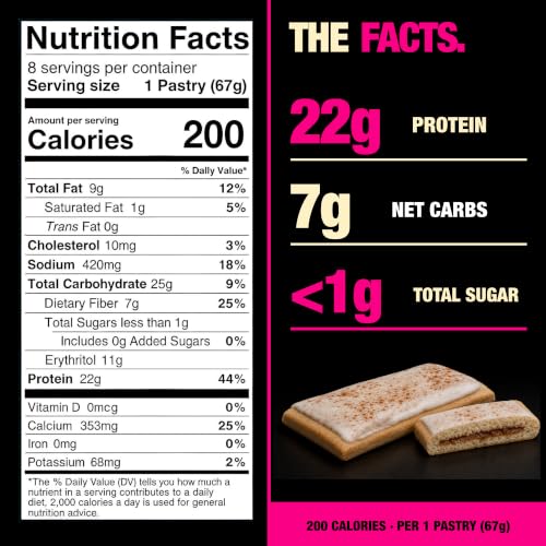 Image 8 of Legendary Foods Protein Pastry Protein Bar Alternative