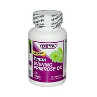 Thumbnail for Deva Vegan Vitamins - Evening Primrose Oil - 90 Vegan Capsules