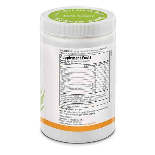 Kyolic Kyo-Green Greens Blend Energy*, Powdered Drink Mix, 10 oz