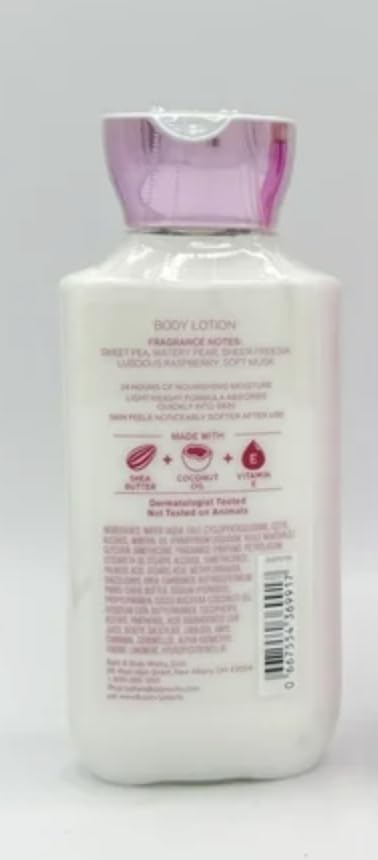 Bath & Body Works Sweet Pea Body Lotion Signature Collection 8 oz