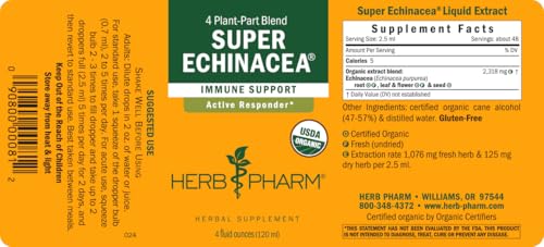 Herb Pharm, Super Echinacea, 4 Ounce