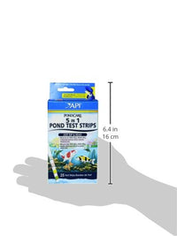 Thumbnail for API POND 5 IN 1 POND TEST STRIPS Pond Water Test Strips 25-Count