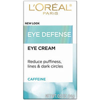 Thumbnail for L'Oreal Paris Dermo-Expertise Eye Defense Eye Cream with Caffeine and Hyaluronic Acid 0.5 oz