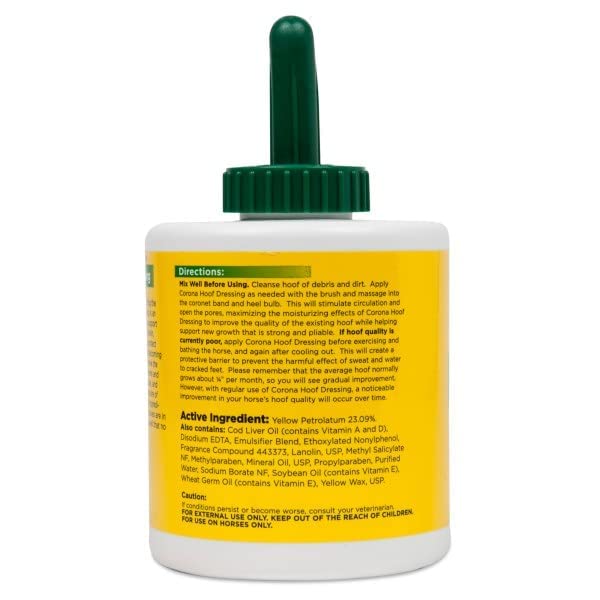 Corona Hoof Dressing w/Brush, 6/32 oz