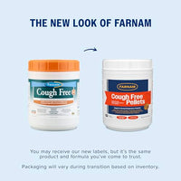 Thumbnail for Farnam Cough Free Horse Supplement Pellets, Respiratory Support for Seasonal Allergies, Stable Cough, Lung Support Supplement, Show Safe, Herbal Formula, 2.5 lbs, 70-Day Supply