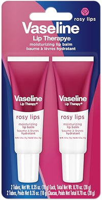 Thumbnail for Vaseline Lip Therapy Rosy Lips Moisturizing Lip Balm - Twin Pack (2-Pack)