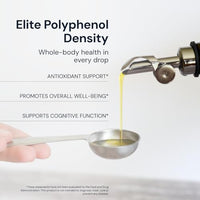 Thumbnail for Blueprint by Bryan Johnson Olive Oil – Snake Oil- High Polyphenol Extra Virgin Olive Oil (400+ mg/kg) – Cold Pressed, Early Harvest, First Cold Press EVOO – Keto, Paleo, Non-GMO – 750ml Glass Bottle