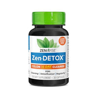 Thumbnail for Zenwise Health 15-Day Colon Detox Cleanse for Digestive Health - Gut Detox Pills for Digestion & Bloating Relief - Herbal Blend with Psyllium Husk, Senna Leaf, Bromelain, ACV & Probiotics - 30 Count