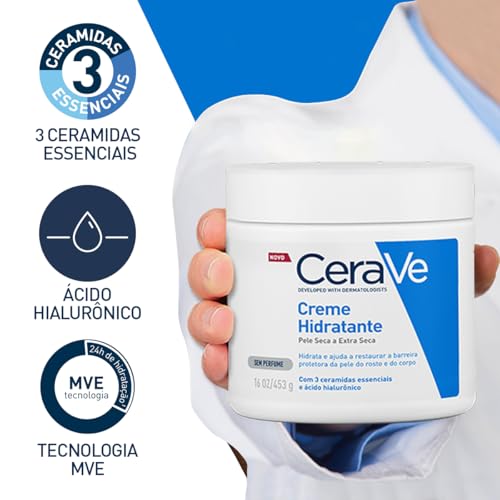 Cerave Moisturizing Cream, Body Cream for Dry Skin, 16 Ounce, 16 Ounces