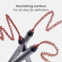 Thumbnail for Wonderskin 360 Contour Lipliner Pencil, 3 Pack - Long Lasting, Sharpenable Lipliner, Waterproof & Transfer-Proof Brown Lip Pencil (Saddle)