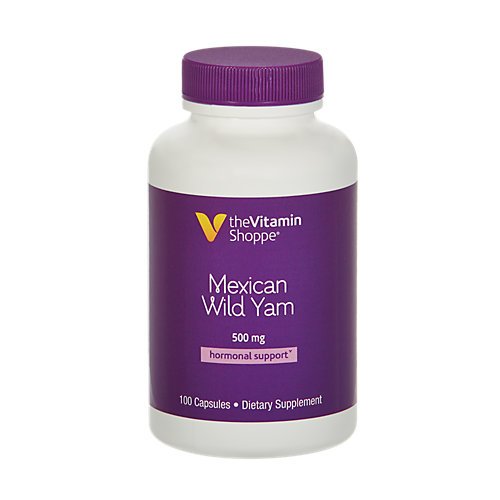 Vitamin Shoppe - Mexican Wild Yam, 500 mg, 100 capsules