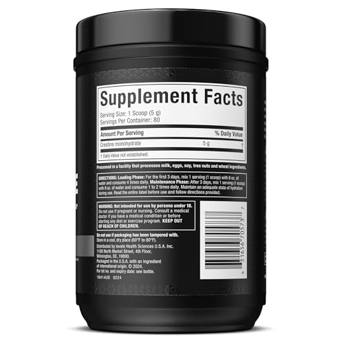 MuscleTech Essential Series Platinum 100% Creatine Unflavored 400g (14.11oz) US