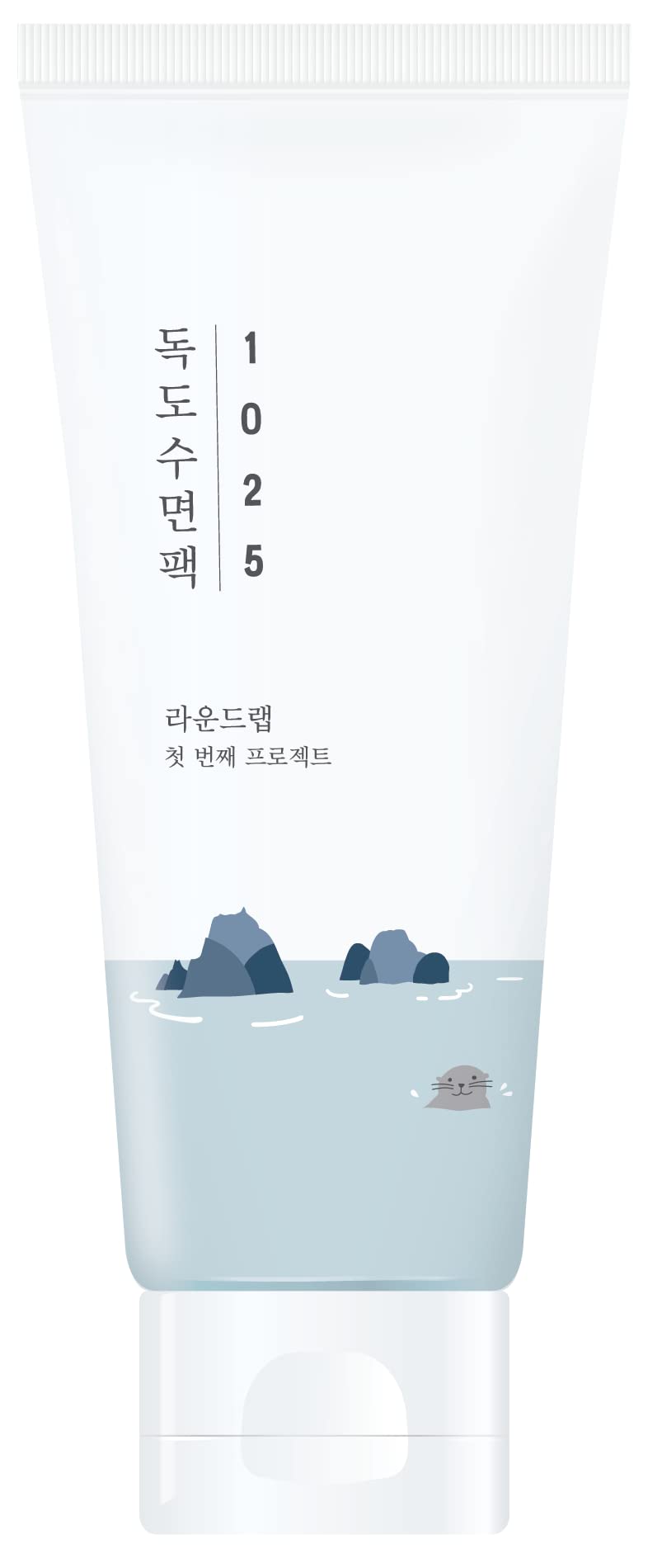 ROUND LAB 1025 Dokdo Sleeping Pack (Unscented) | All-In-One Facial Night Cream developed for irritated skin by UV rays and high temperatures, Hydrating & Soothing, Cooling effect, Low pH (3.38fl.oz)