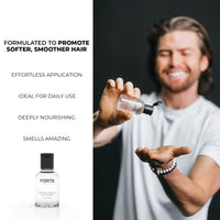 Thumbnail for Alex Costa Hydrating Argan Oil Daily Hair Serum by Forte Series Sulfate Free Argan Hair Oil for Men Hair Serum for Dry Damaged Hair, for Styling Hair (75 ml / 2.5 oz)