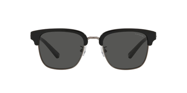 Coach Sunglasses HC 8326 500287 C6194 Black/Gunmetal Dark Gr